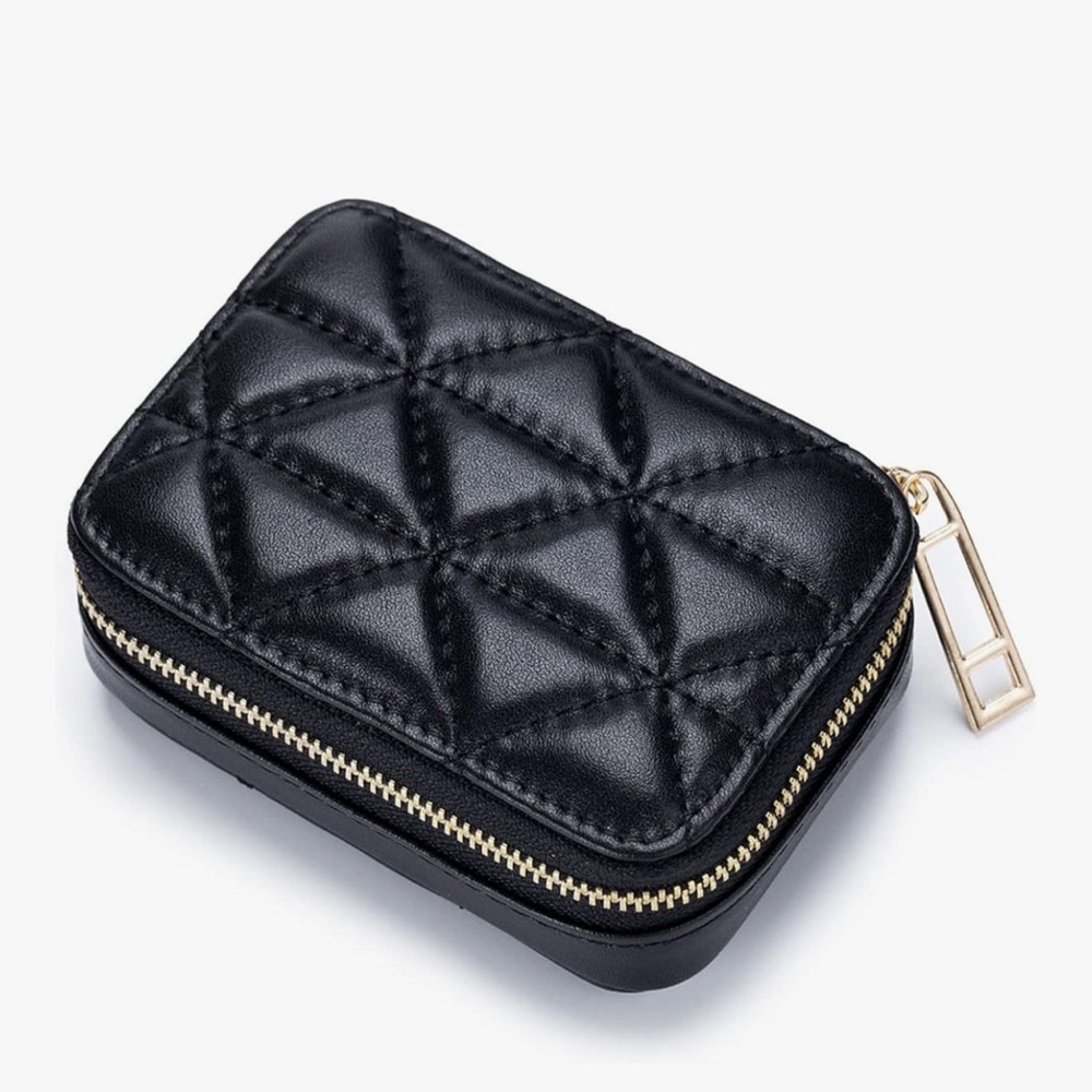 Leather Lipstick Case With Mirror For Purse,